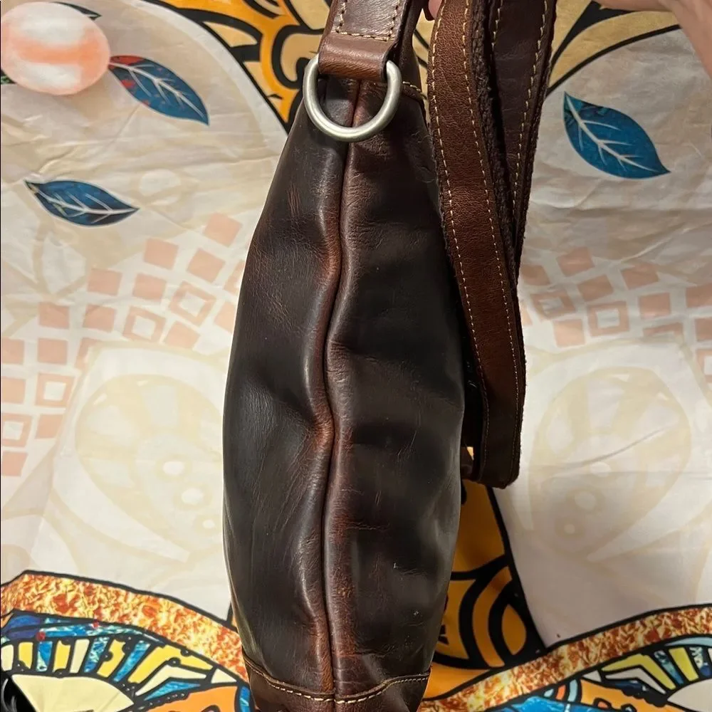 Jack Georges Dark Brown Men's Messenger Bag